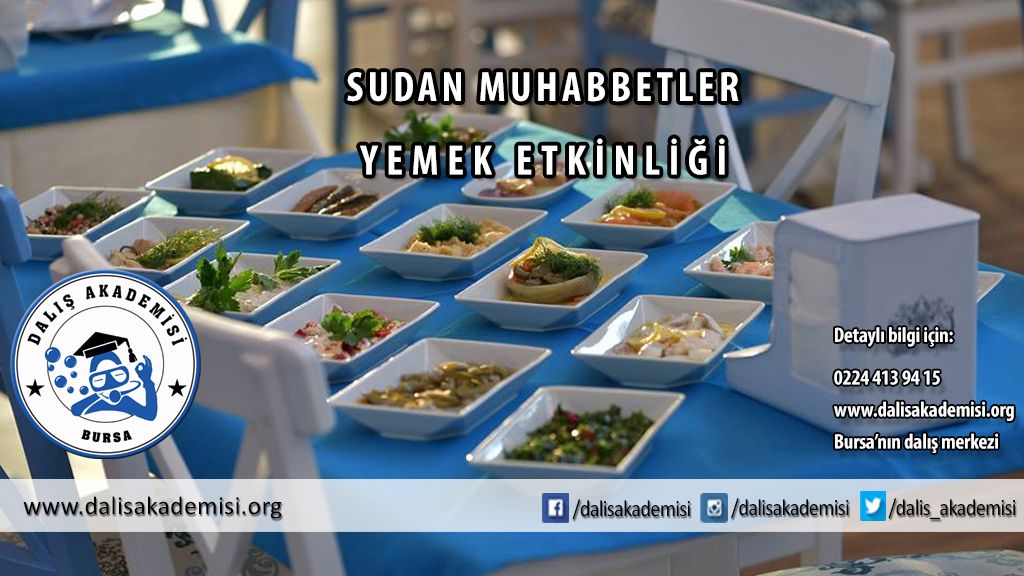 Sudan Muhabbetler Yemek Etkinliği