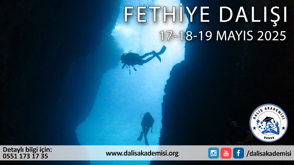 17-18-19 Mayıs Fethiye Dalışı