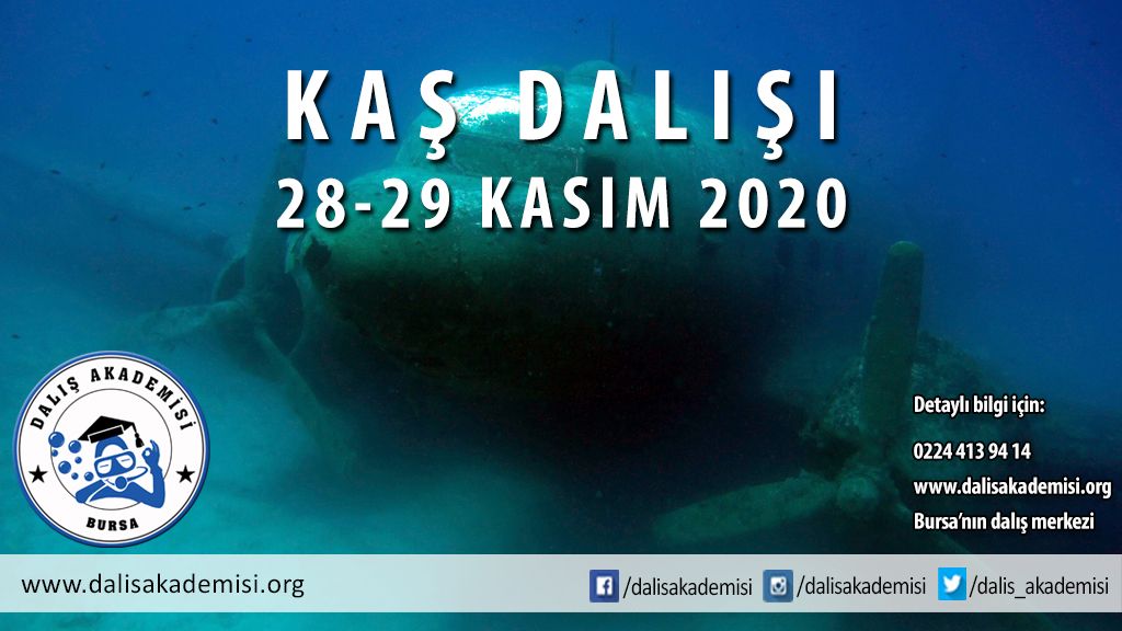 28-29 Kasım Kaş Dalışı