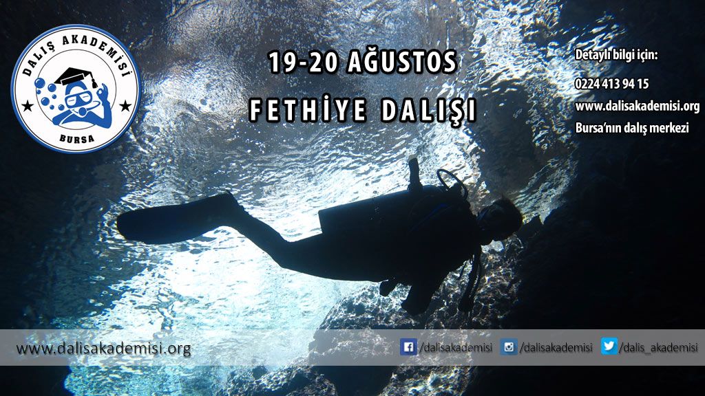 19-20 Ağustos Fethiye Dalışı