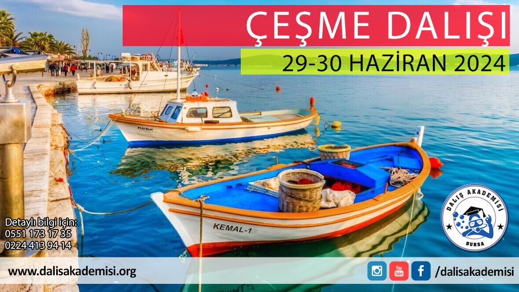 29-30 Haziran Çeşme Dalışı