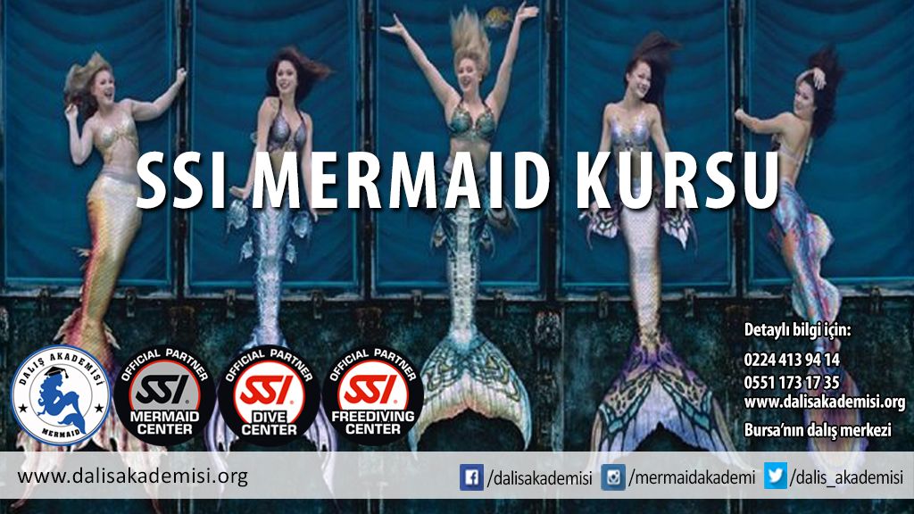 SSI Mermaid-Deniz Kızı Kursu