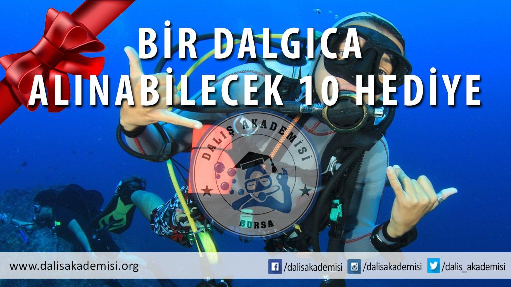 Bir Dalgıca Alınabilecek 10 Hediye 