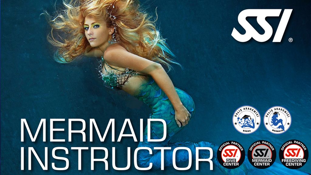 SSI Mermaid Eğitmen-Mermaid Instructor 